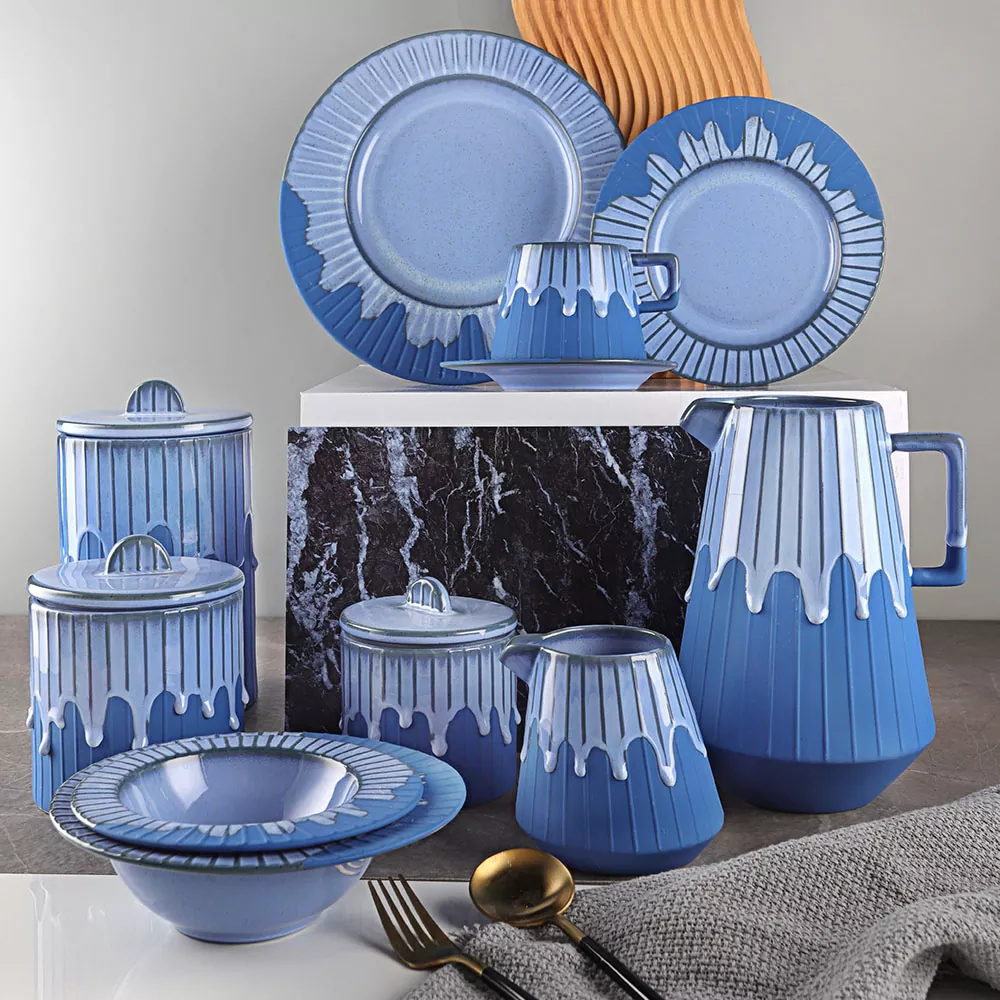 Blue Rhythm keraaminen kulhosetti