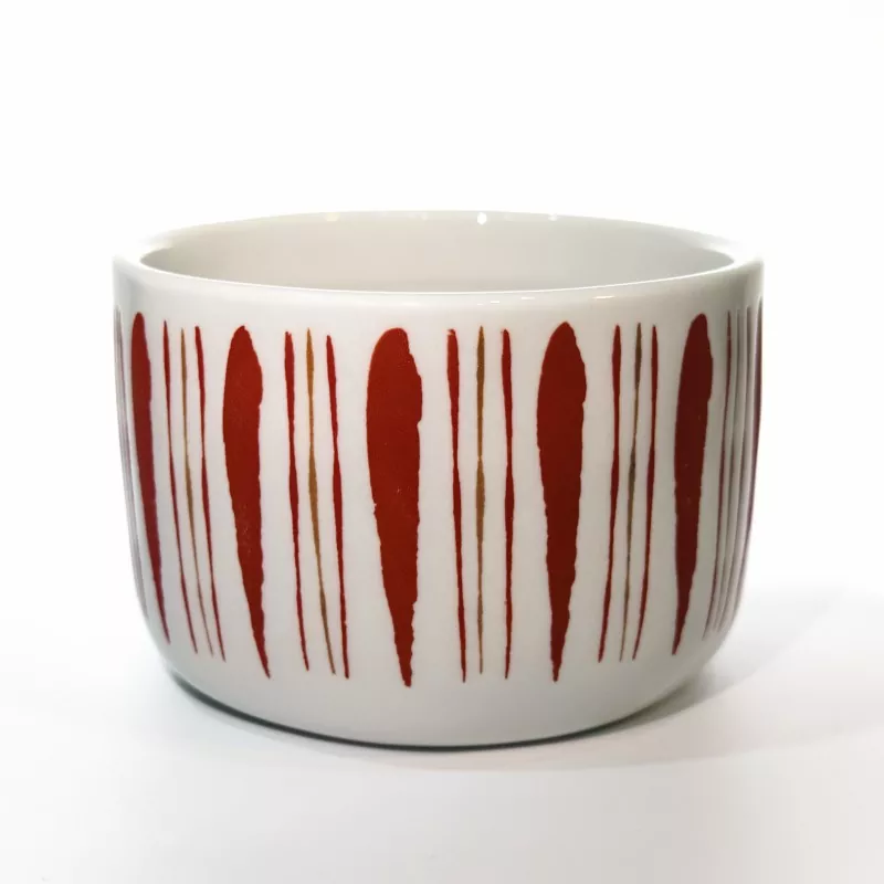 Blue And Red Striped Ceramic Candle Holders Blue And Red Striped Ceramic Candle Holders