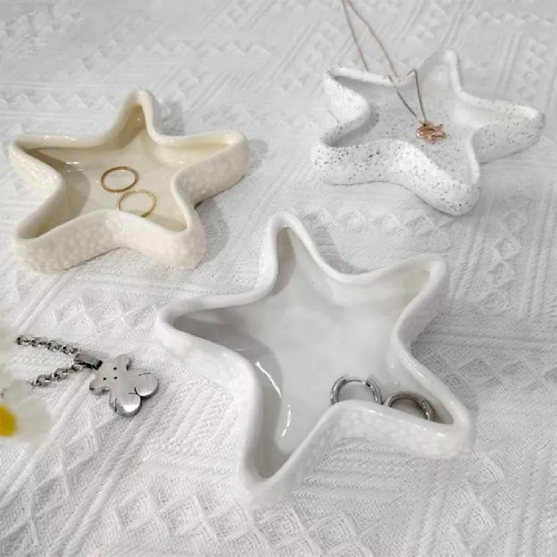 Shell and Starfish keraaminen korutarjotin Shell and Starfish keraaminen korutarjotin